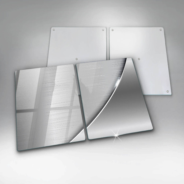 Induction hob cover Metal shapes