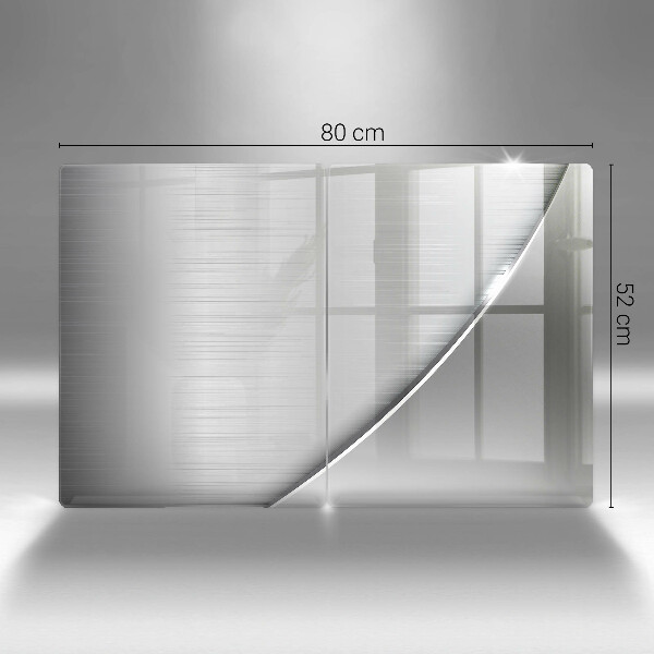 Induction hob cover Metal shapes