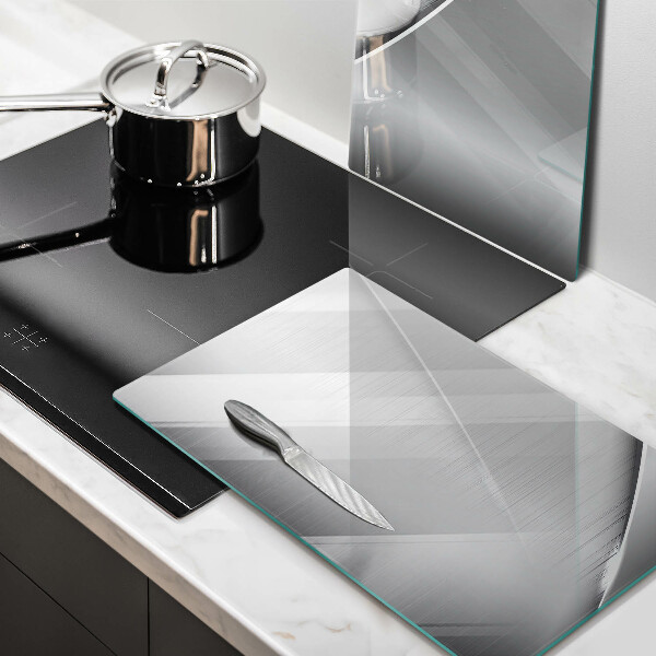 Induction hob cover Metal shapes