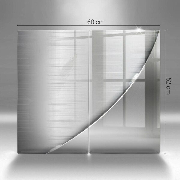 Induction hob cover Metal shapes