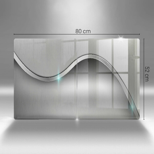 Induction hob cover Metal abstraction