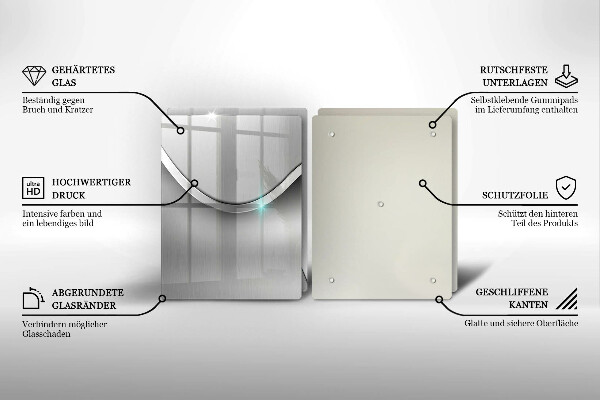 Induction hob cover Metal abstraction