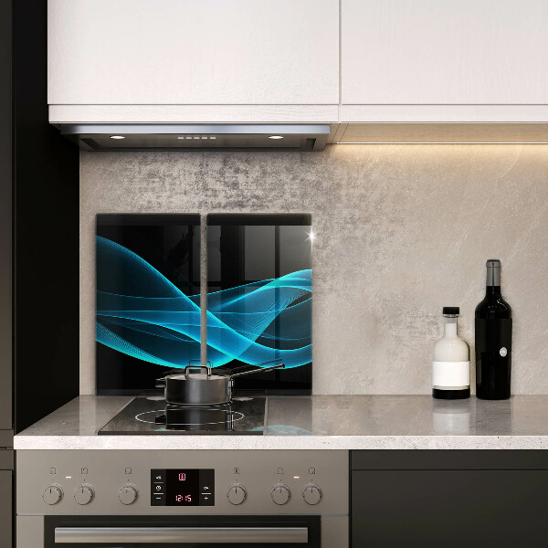 Work surface savers Blue abstraction