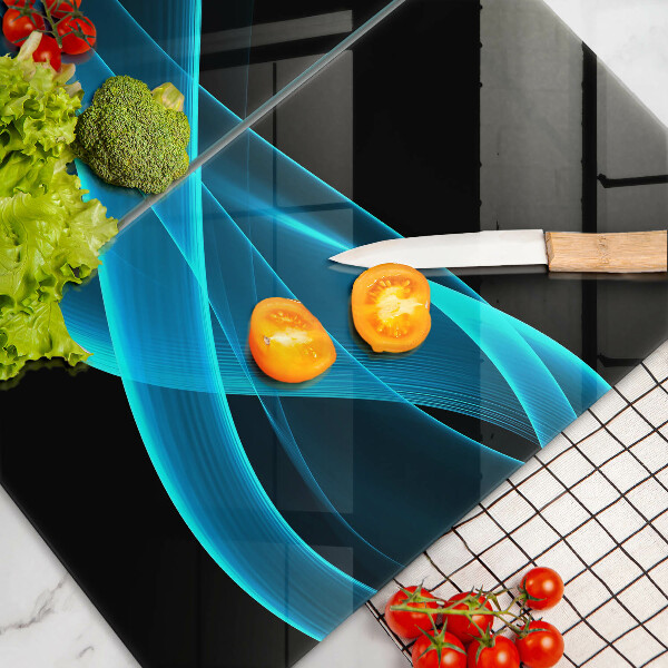 Work surface savers Blue abstraction