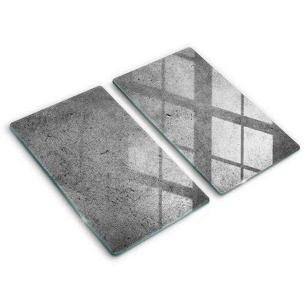 Induction hob cover Concrete stone texture