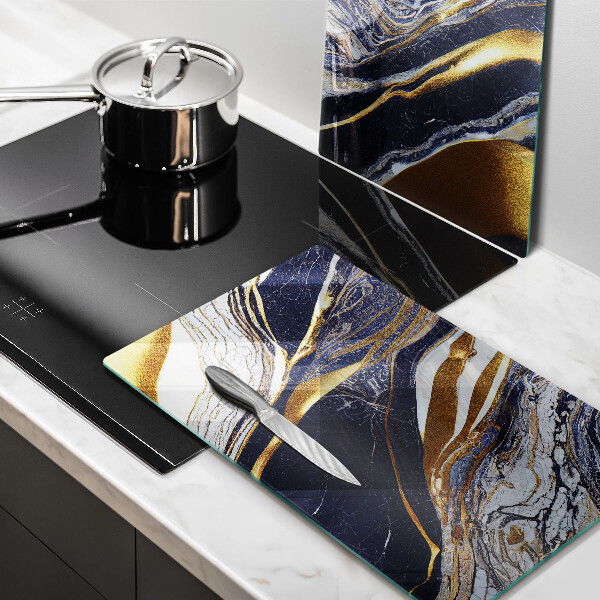 Induction hob cover Colorful abstraction