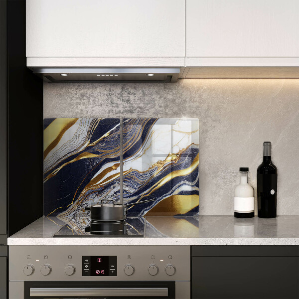 Induction hob cover Colorful abstraction