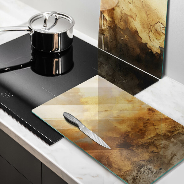 Induction hob cover Rich texture