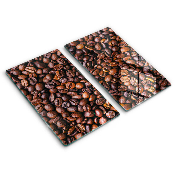 Induction hob cover Coffee beans