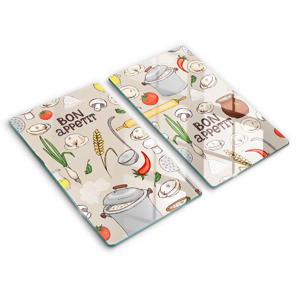 Induction hob cover Kitchen illustration