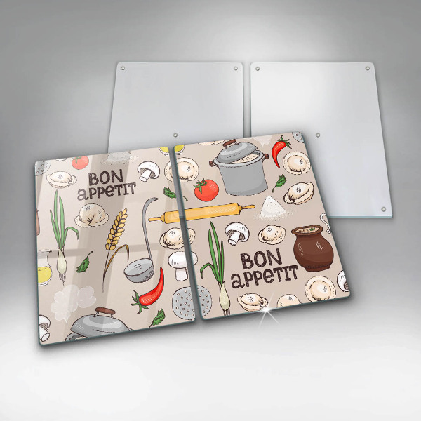 Induction hob cover Kitchen illustration
