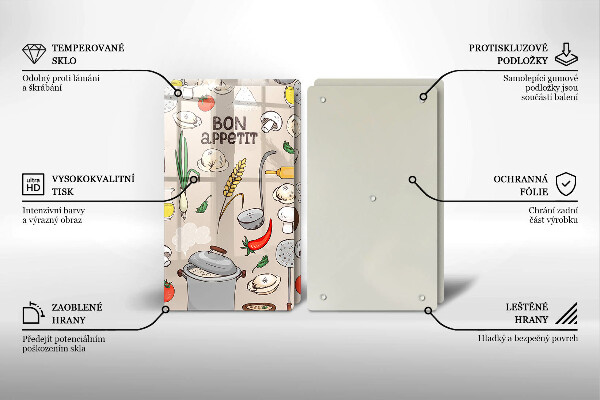 Induction hob cover Kitchen illustration