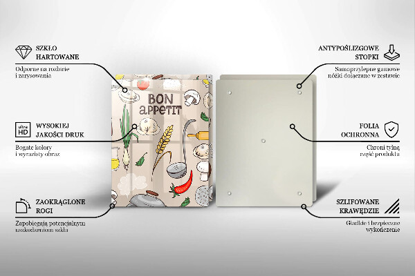 Induction hob cover Kitchen illustration
