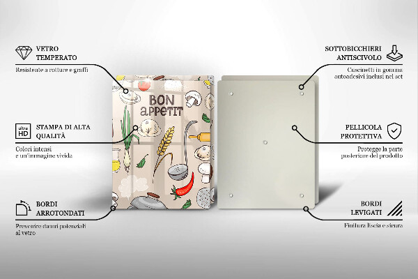 Induction hob cover Kitchen illustration