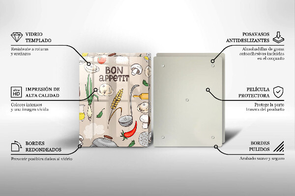 Induction hob cover Kitchen illustration