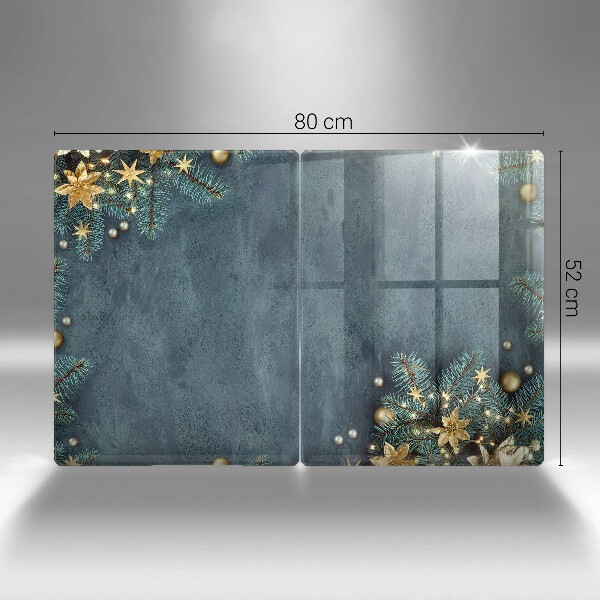 Induction hob cover Christmas decorations