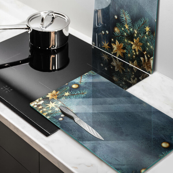 Induction hob cover Christmas decorations