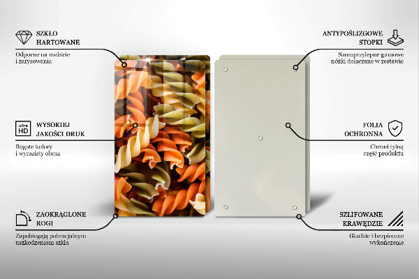 Induction hob cover Fusilla pasta