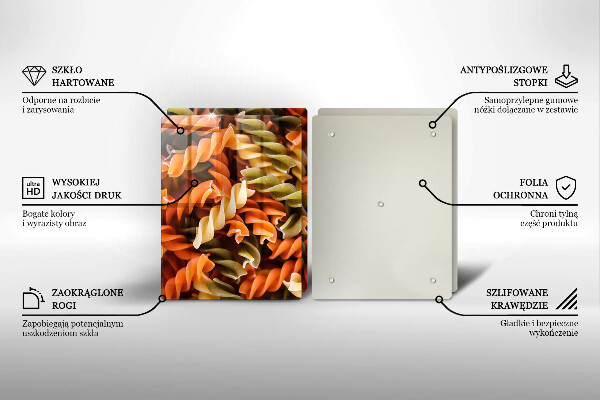 Induction hob cover Fusilla pasta