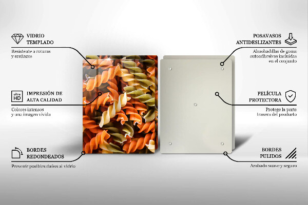 Induction hob cover Fusilla pasta