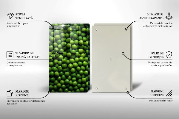 Induction hob cover Green bean
