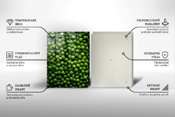 Induction hob cover Green bean