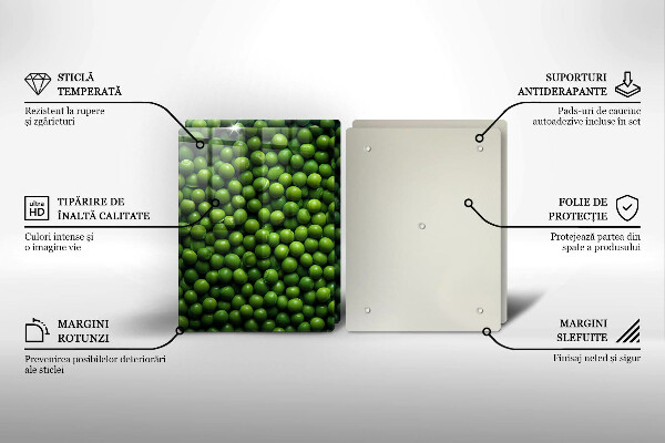 Induction hob cover Green bean