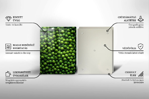 Induction hob cover Green bean