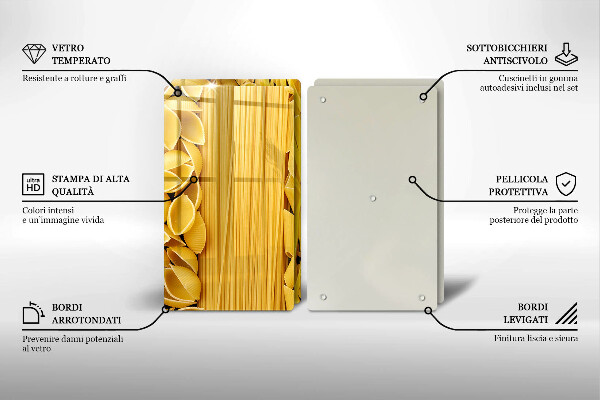 Induction hob cover Pasta