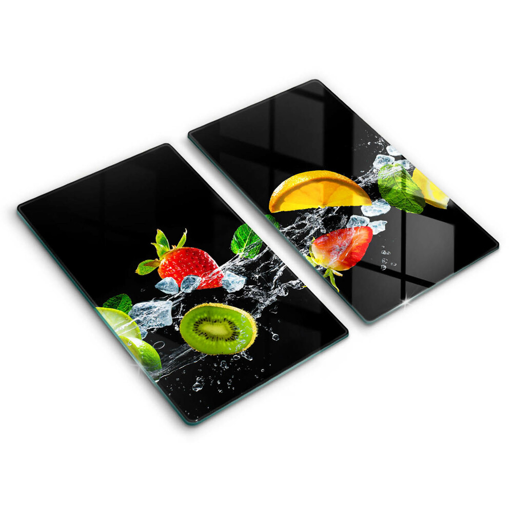 Induction hob cover Fruits in water