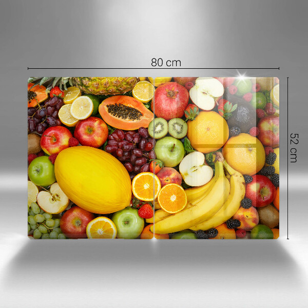 Induction hob cover Fruit collection