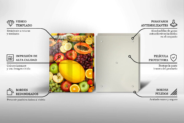 Induction hob cover Fruit collection