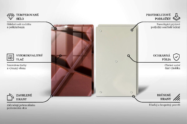 Worktop saver Chocolate squares