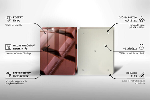 Worktop saver Chocolate squares