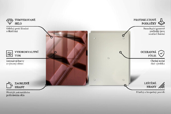 Worktop saver Chocolate squares