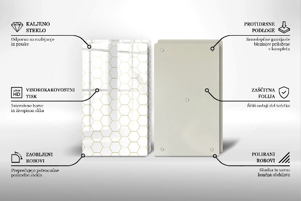 Kitchen worktop saver Abstract patterns