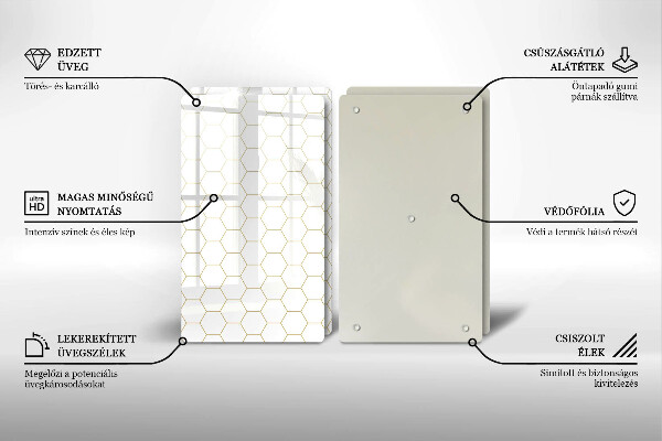 Kitchen worktop saver Abstract patterns