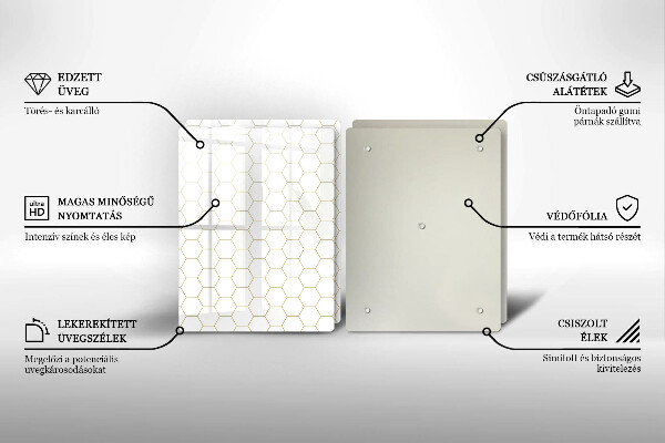 Kitchen worktop saver Abstract patterns