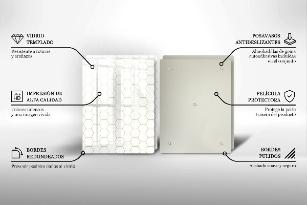 Kitchen worktop saver Abstract patterns