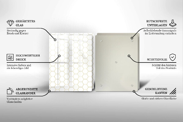 Kitchen worktop saver Abstract patterns