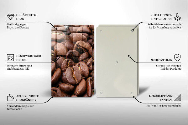 Kitchen worktop saver Coffee beans
