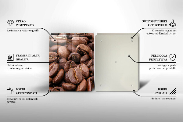 Kitchen worktop saver Coffee beans