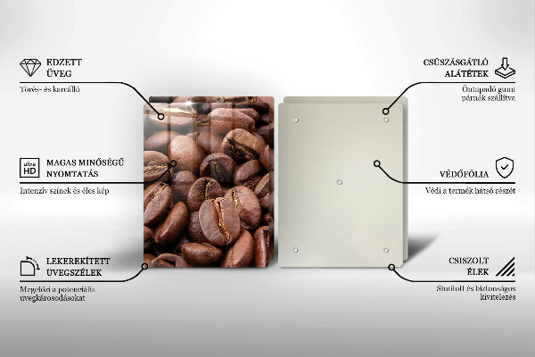 Kitchen worktop saver Coffee beans