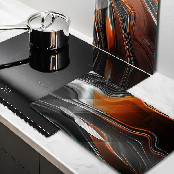 Kitchen worktop saver Abstract pattern