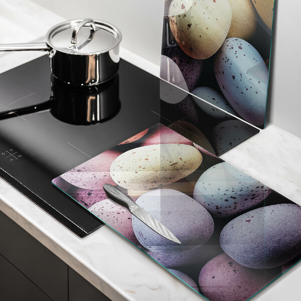 Kitchen worktop saver Easter eggs