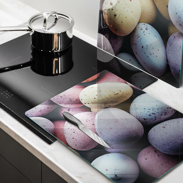 Kitchen worktop saver Easter eggs