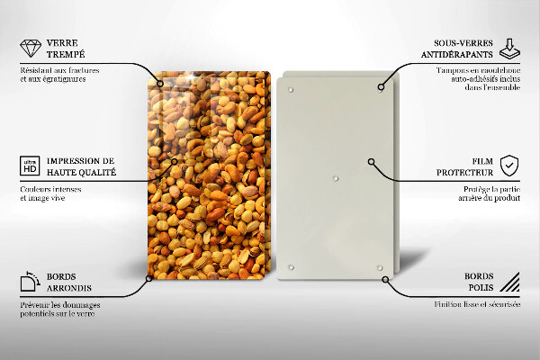 Kitchen worktop saver Mixture of nuts