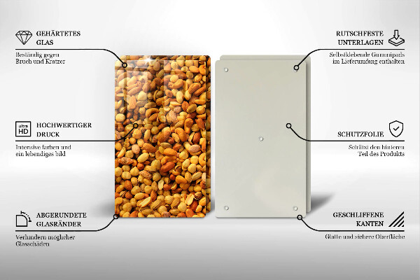 Kitchen worktop saver Mixture of nuts
