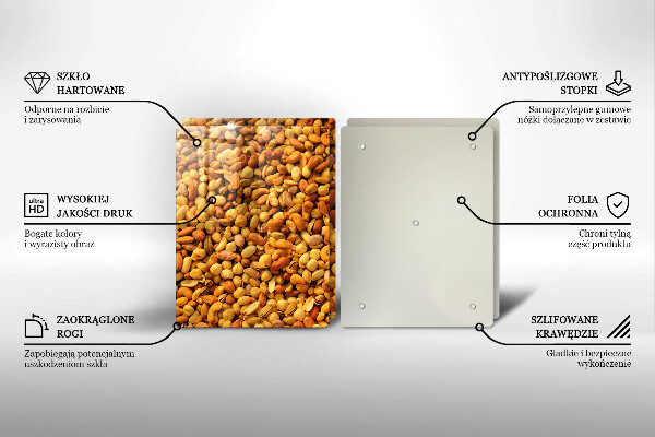 Kitchen worktop saver Mixture of nuts