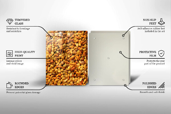 Kitchen worktop saver Mixture of nuts